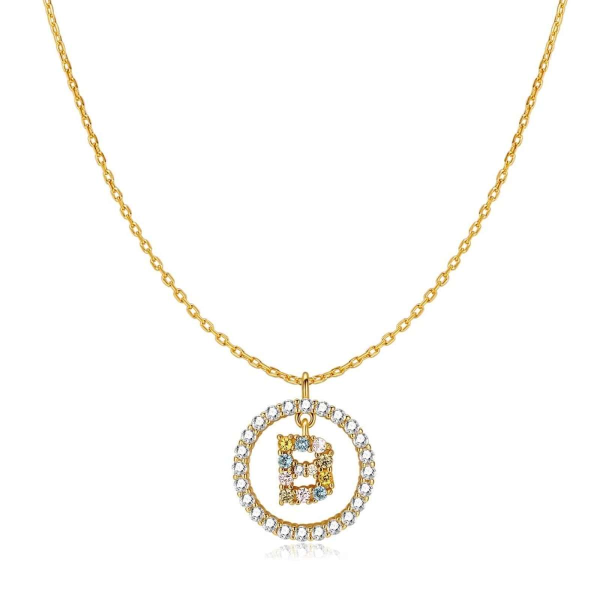 Collar Iniciales Brillantes