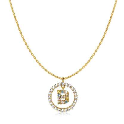 Collar Iniciales Brillantes