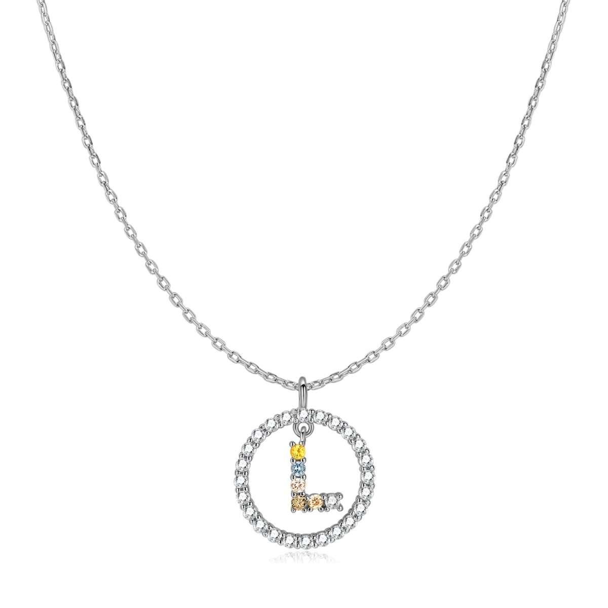 Collar Iniciales Brillantes