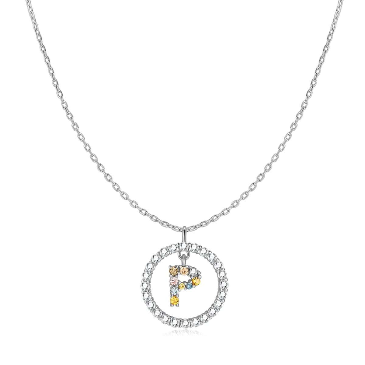 Collar Iniciales Brillantes