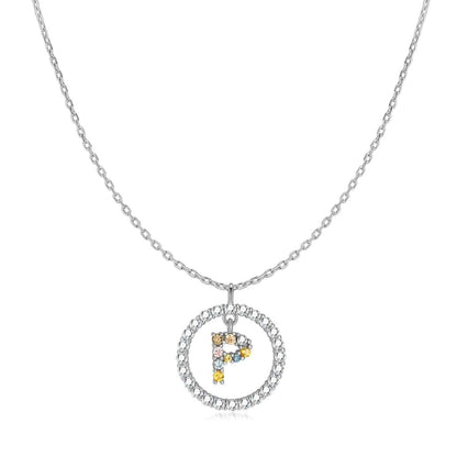 Collar Iniciales Brillantes