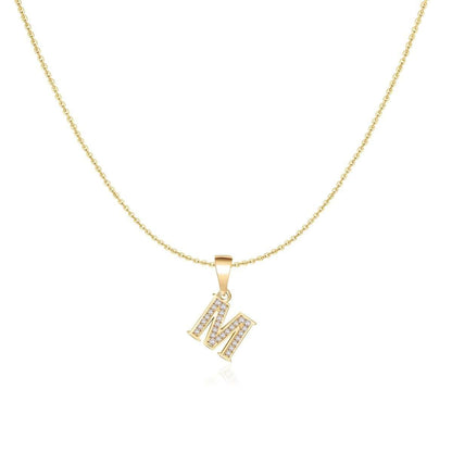 Collar Letras Brillantes