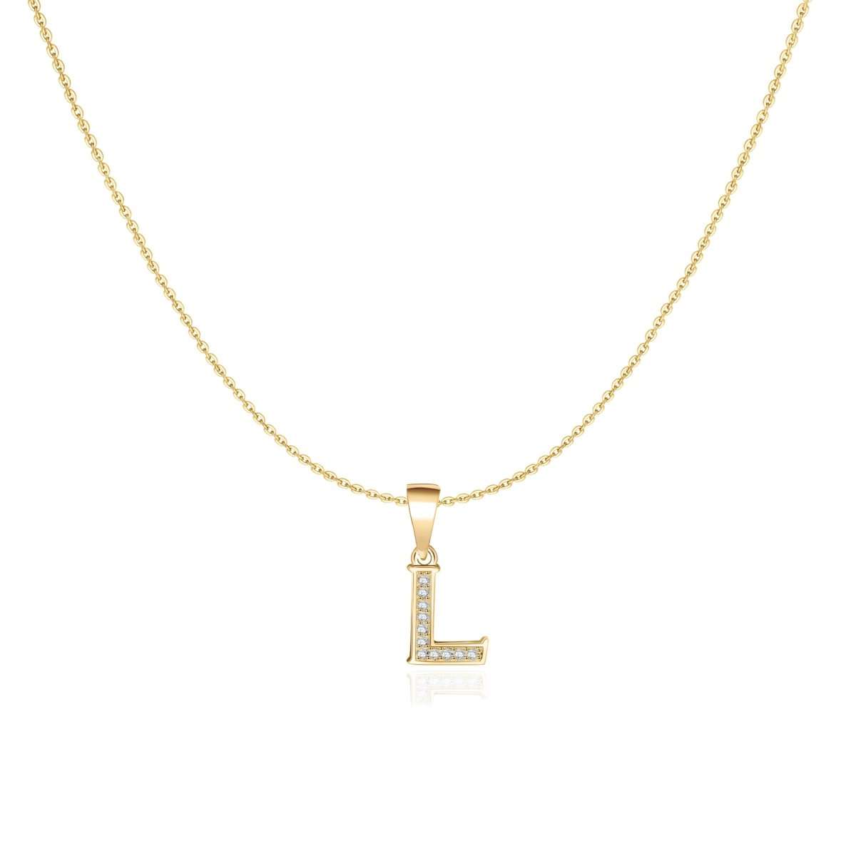Collar Letras Brillantes