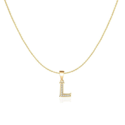 Collar Letras Brillantes