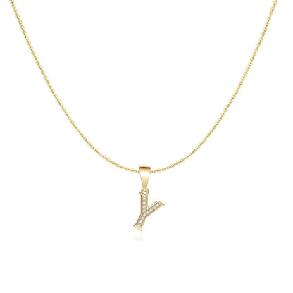 Collar Letras Brillantes