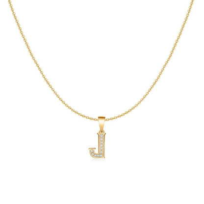 Collar Letras Brillantes