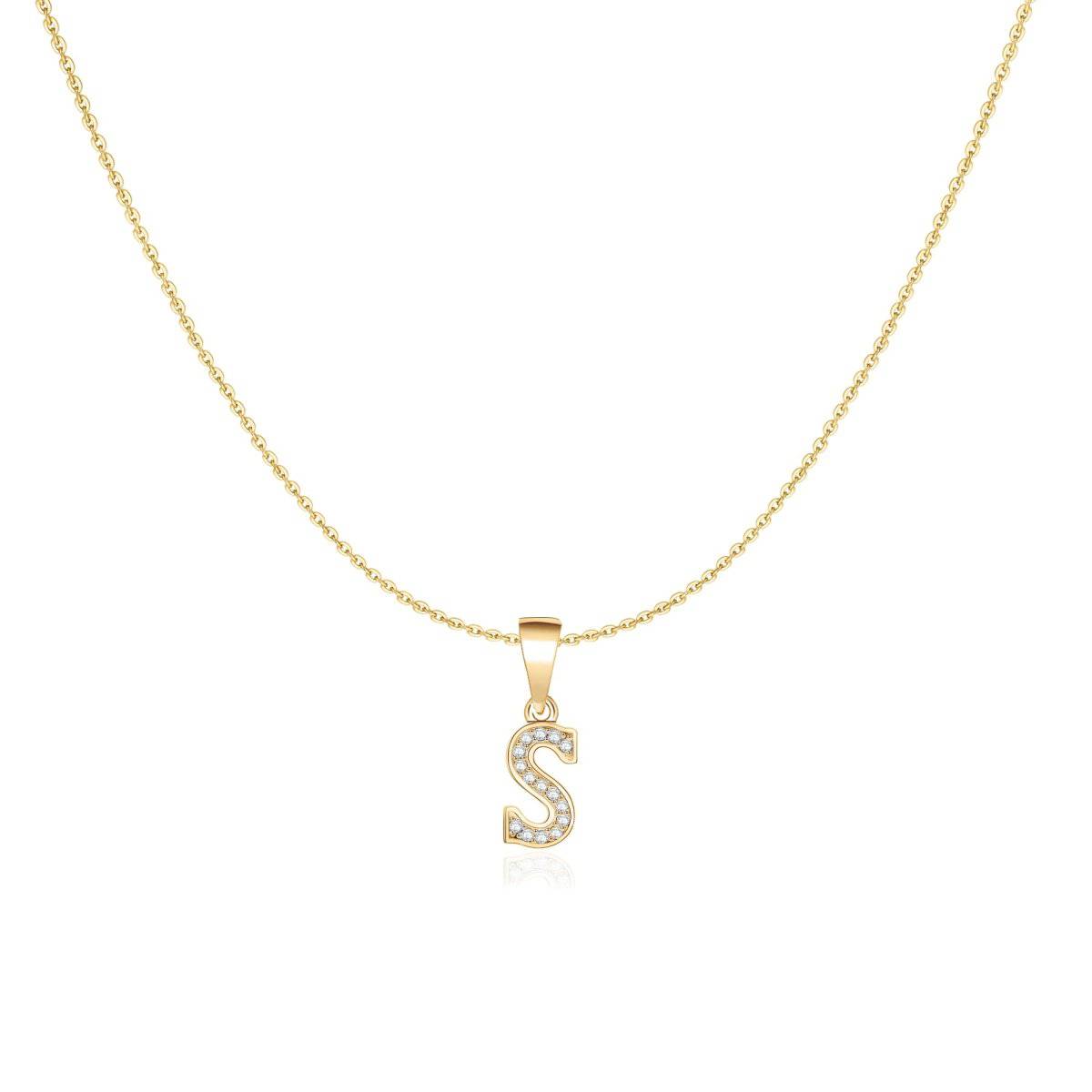 Collar Letras Brillantes