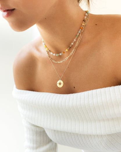 Collar Rosa de los Vientos
