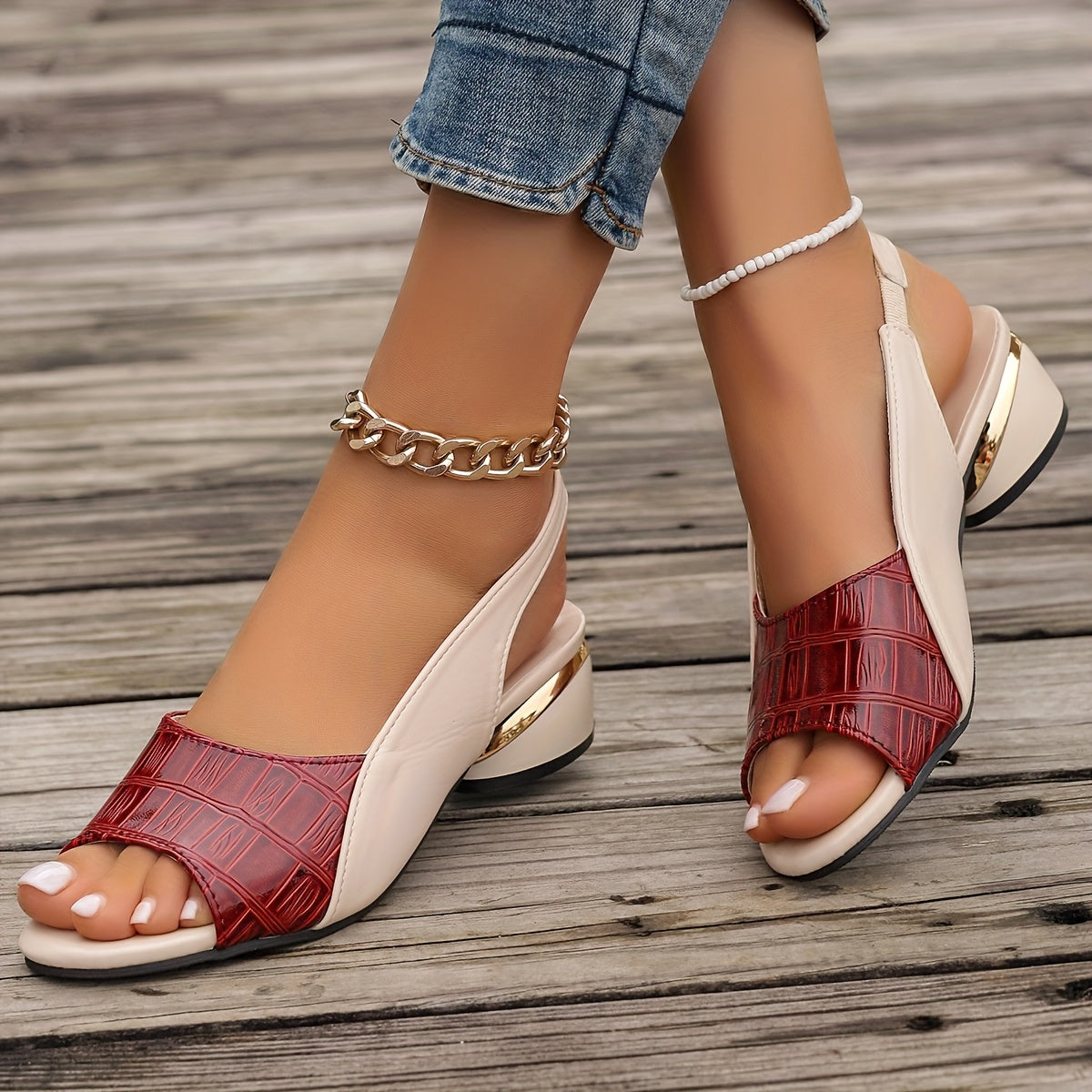 Bequeme elegante Sandalen