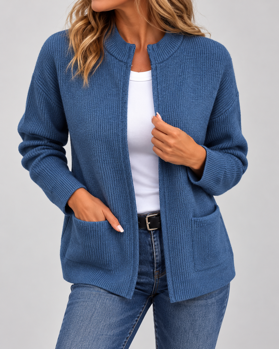Merel™ | Cardigan en maille chaud avec poches