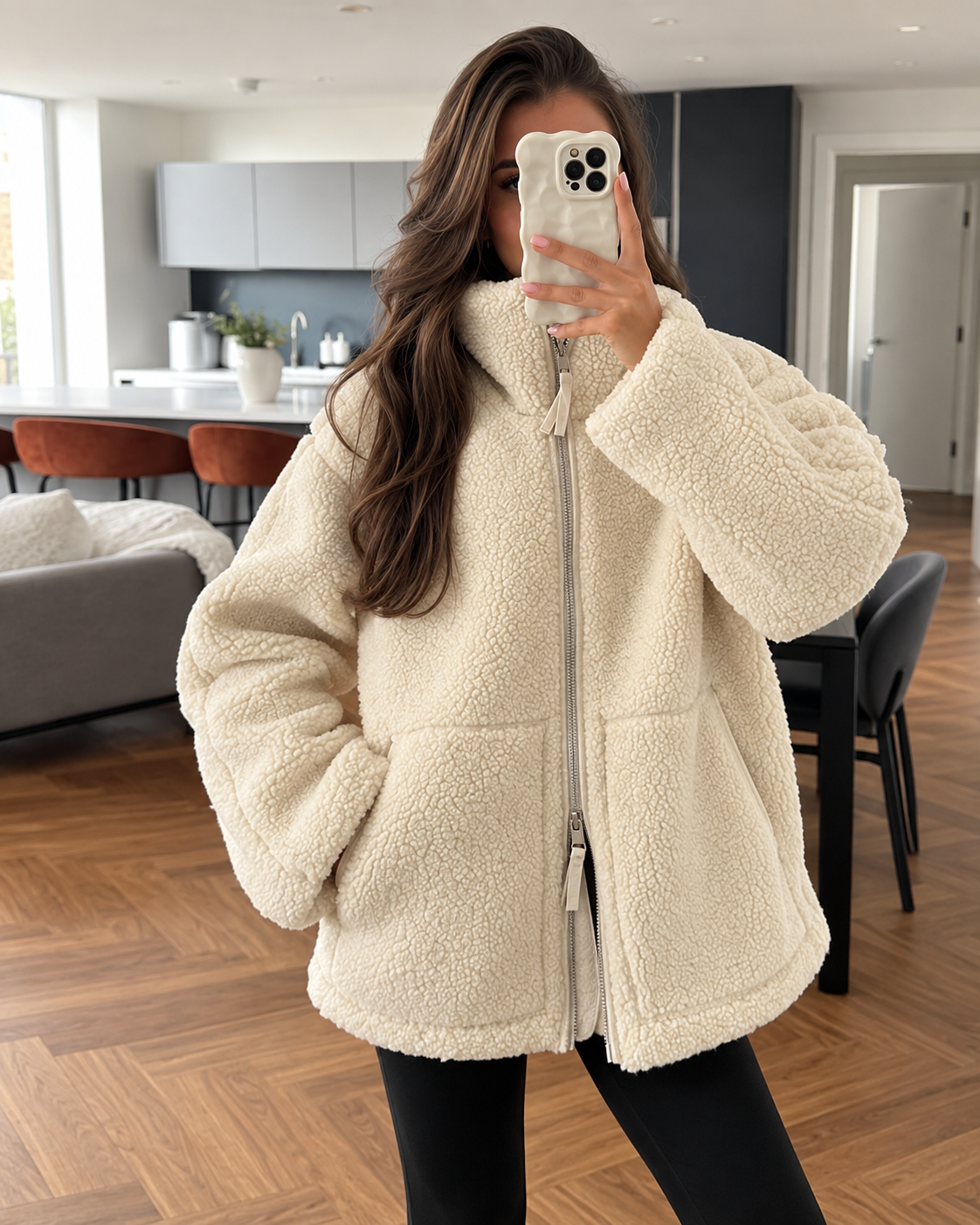 Sofie™ | Chaqueta Cálida de Borreguito