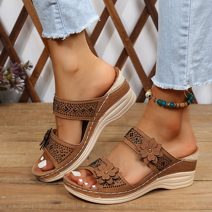 Sandali Comfort Compensati Rosalie