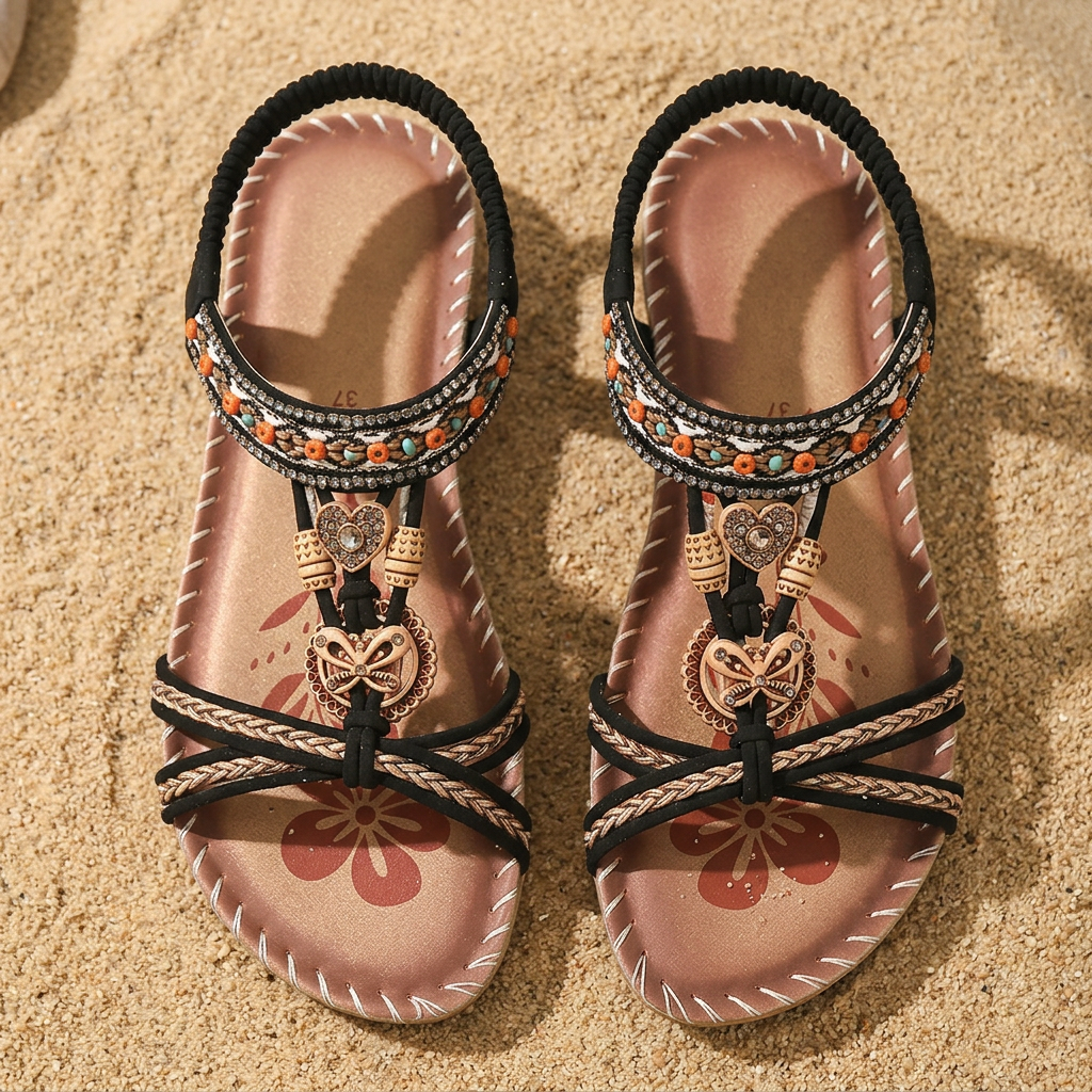 Boho-Sandalen Comfort Assunta