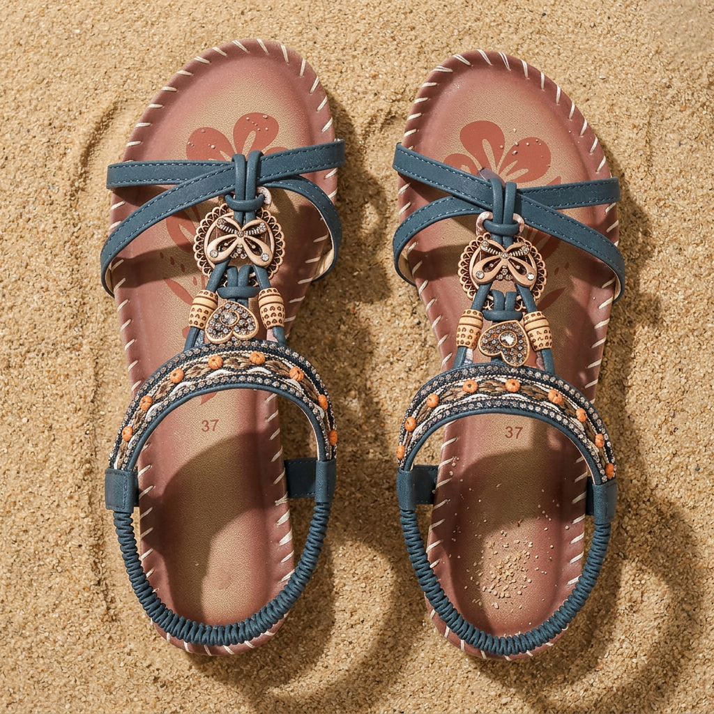 Boho-Sandalen Comfort Assunta