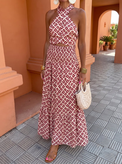 Alessia | Elegante Conjunto con Hombros Descubiertos
