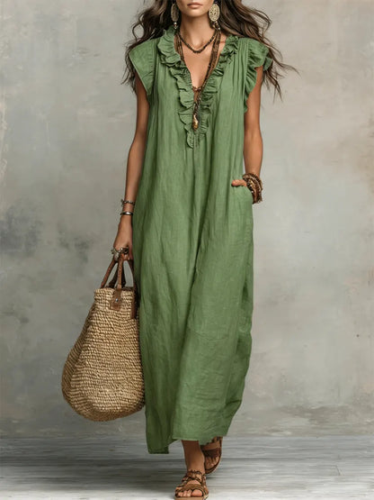 Cecilia | Elegante Vestido Maxi de Verano