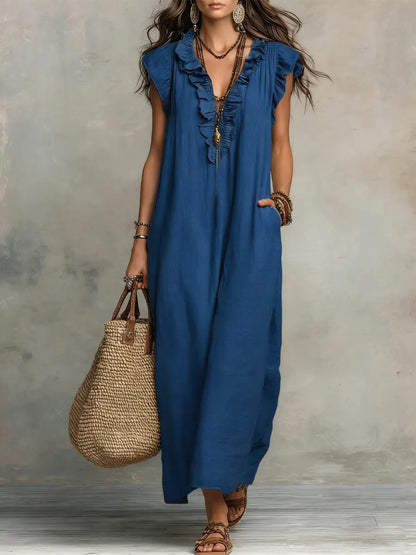Cecilia | Elegante Vestido Maxi de Verano
