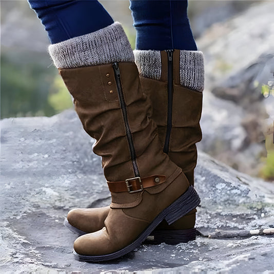 Faye™ | Elegante bequeme Stiefel mit stützendem Fußbett