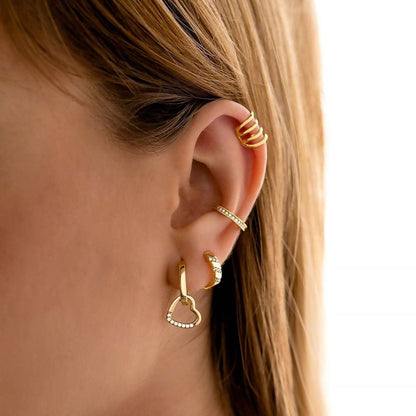 Pendiente Ear Cuff - Glitter