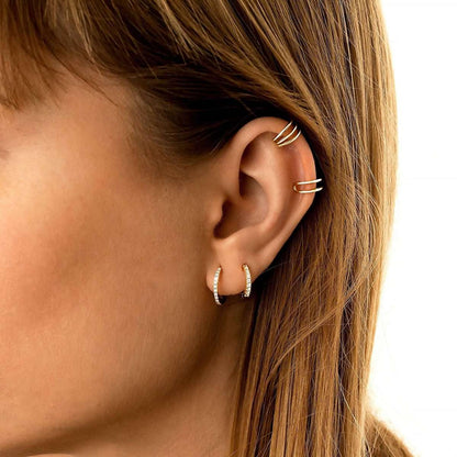 Pendientes Aretes Circonitas