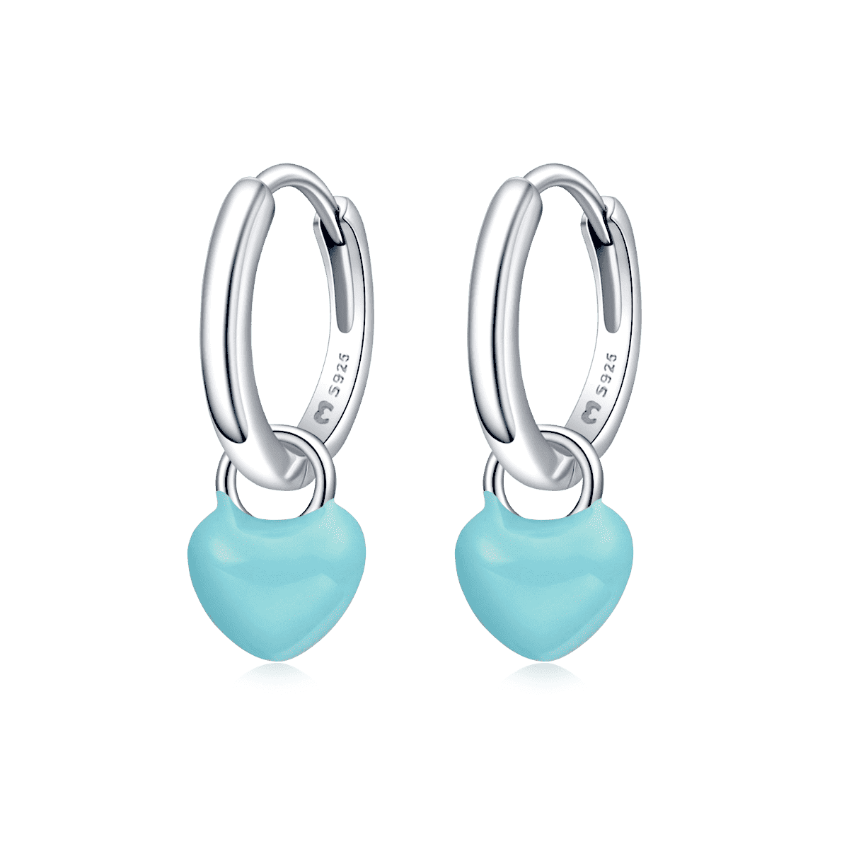 Pendientes Aros Corazón