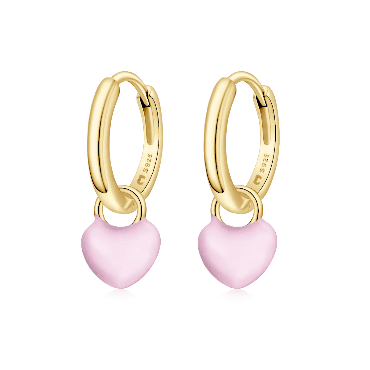 Pendientes Aros Corazón