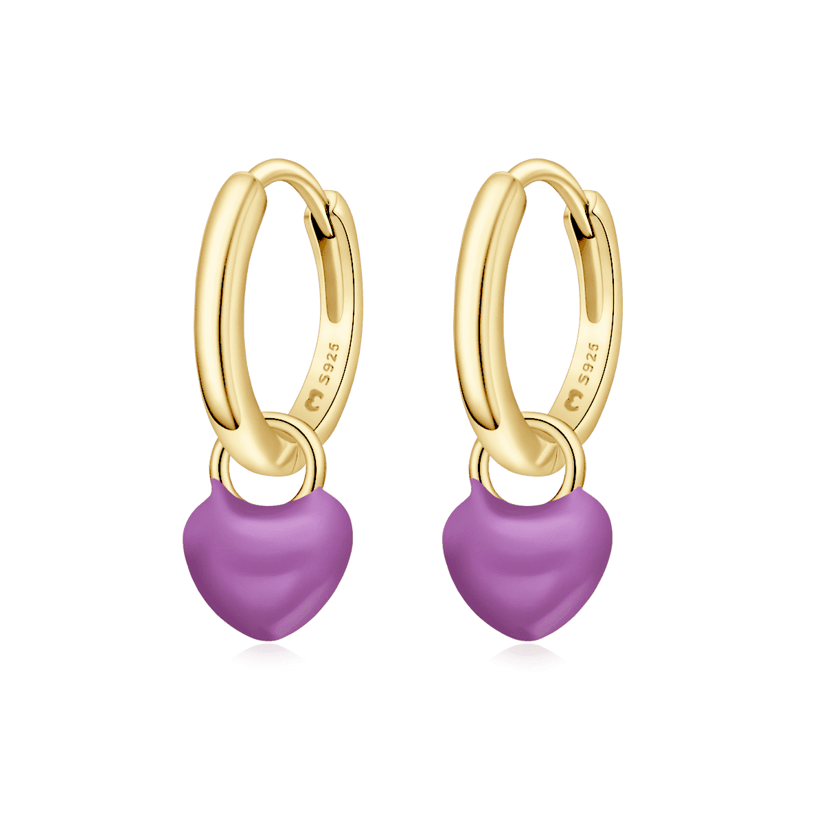 Pendientes Aros Corazón