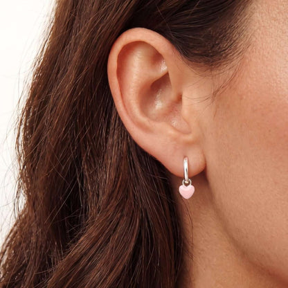 Pendientes Aros Corazón