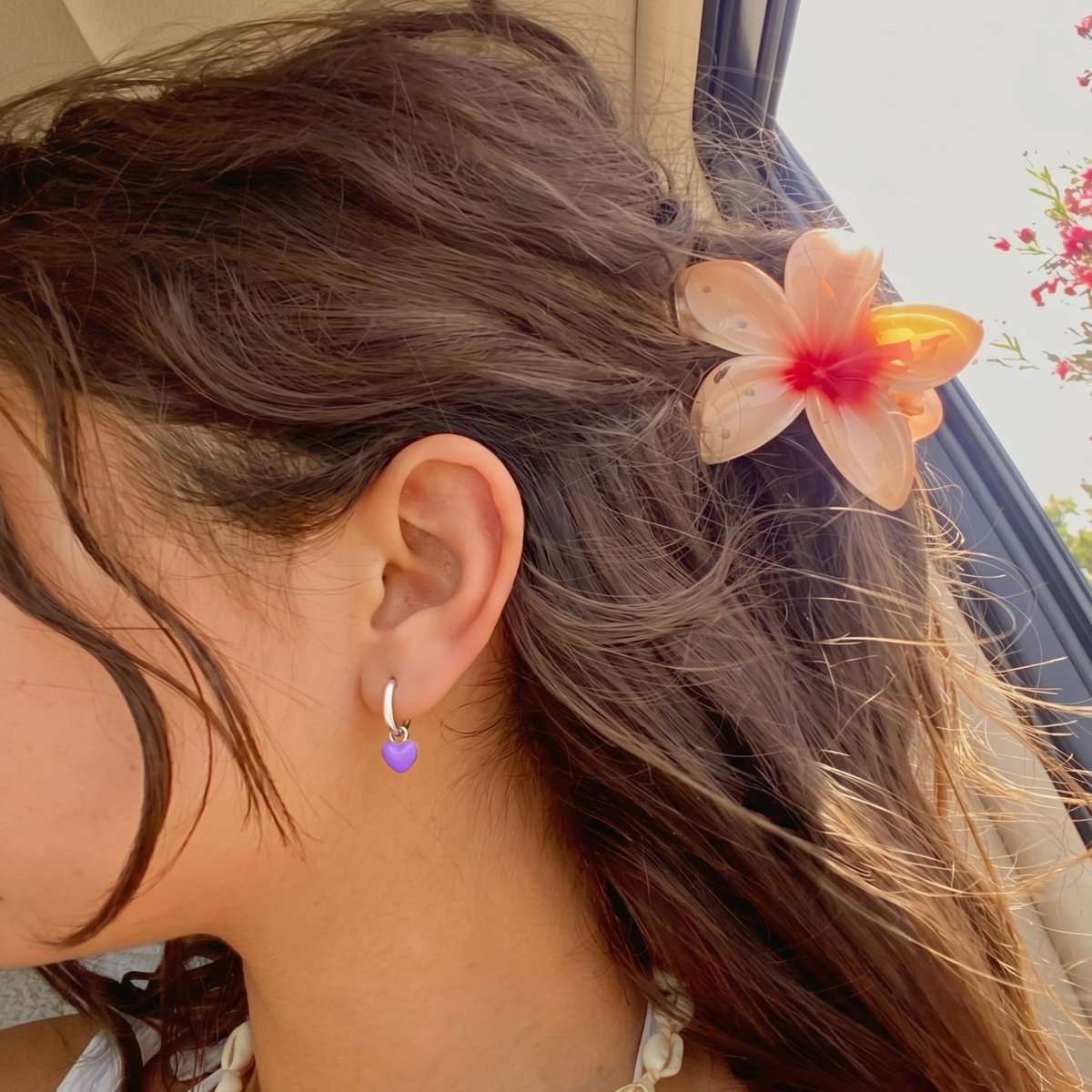 Pendientes Aros Corazón