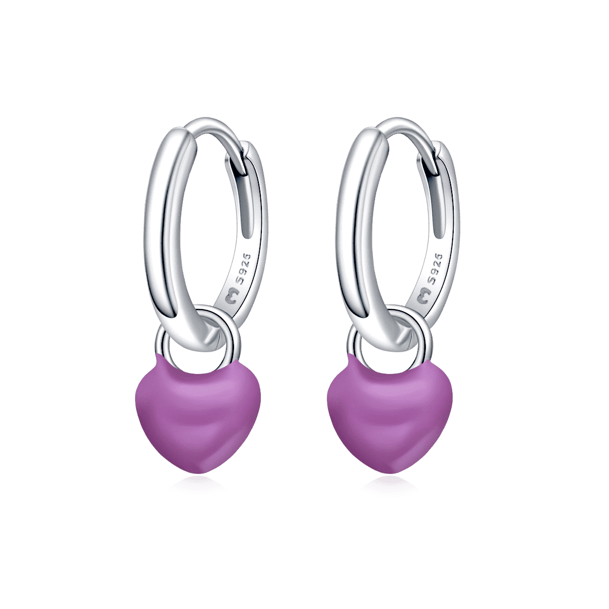 Pendientes Aros Corazón
