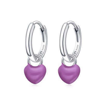 Pendientes Aros Corazón