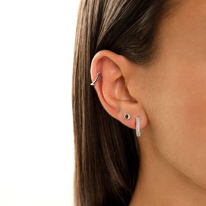 Pendientes Black Intense