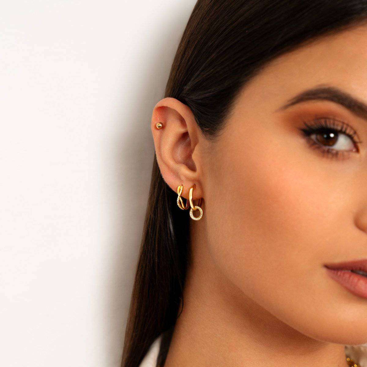 Pendientes Entrelazados