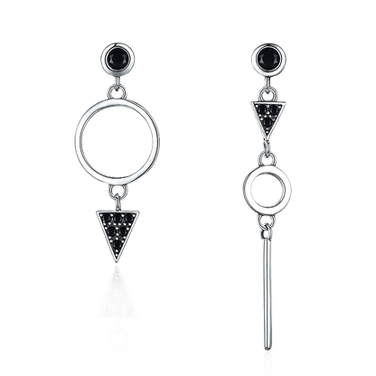 Pendientes Espinela Negra