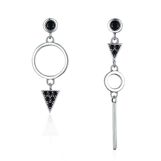 Pendientes Espinela Negra