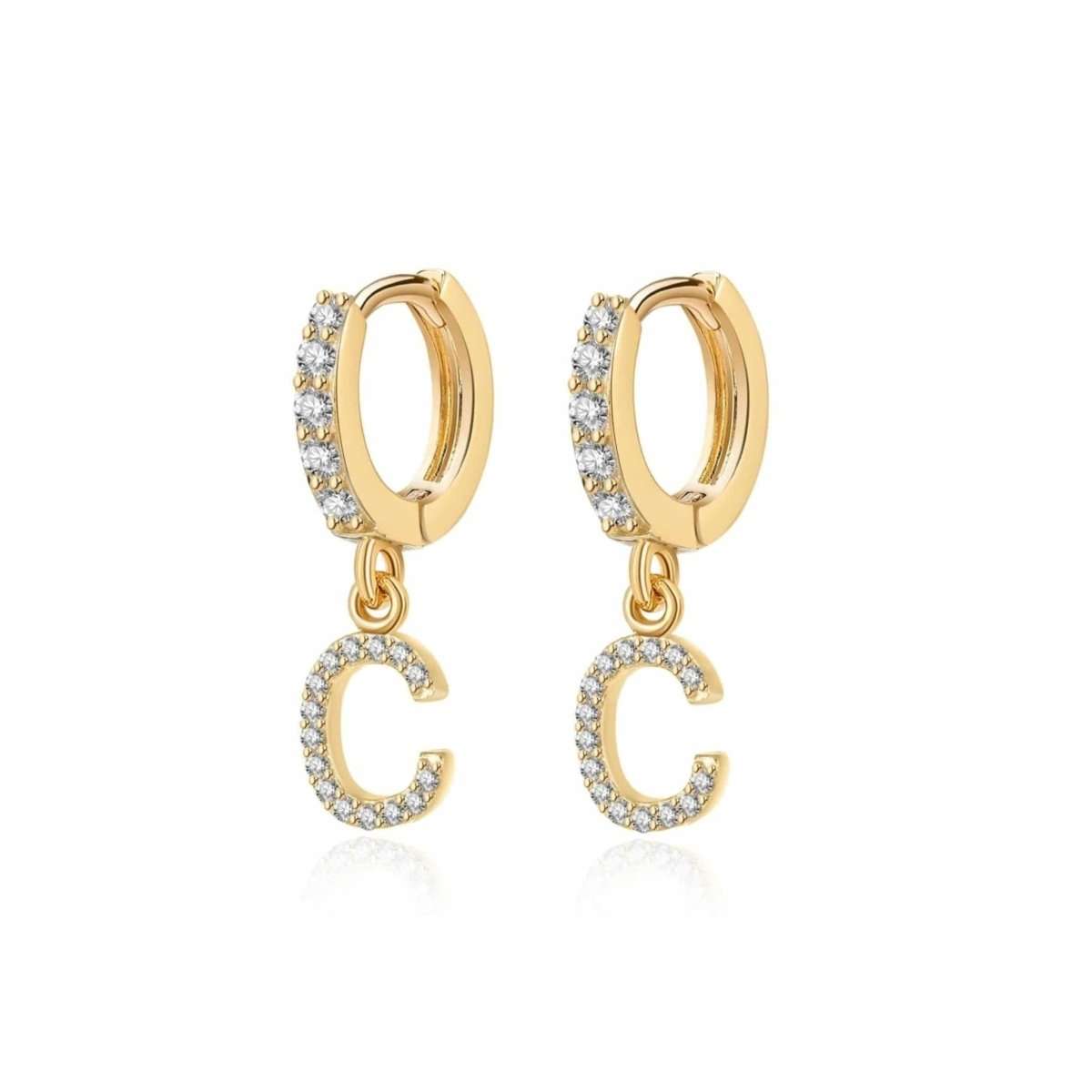 Pendientes Inicial Hoops