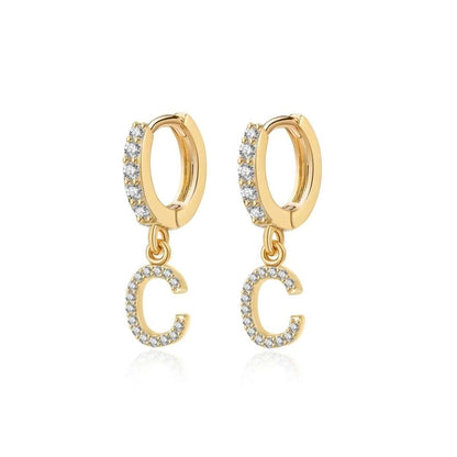 Pendientes Inicial Hoops