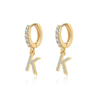 Pendientes Inicial Hoops