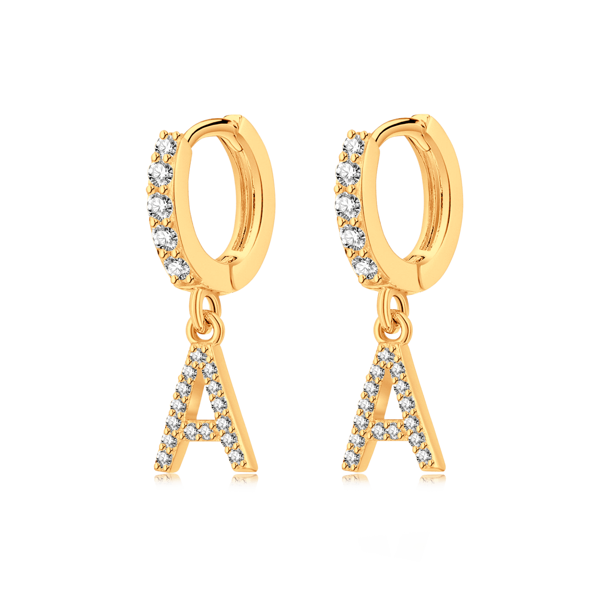 Pendientes Inicial Hoops