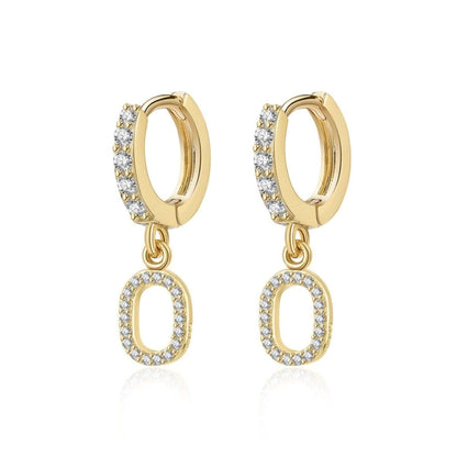 Pendientes Inicial Hoops