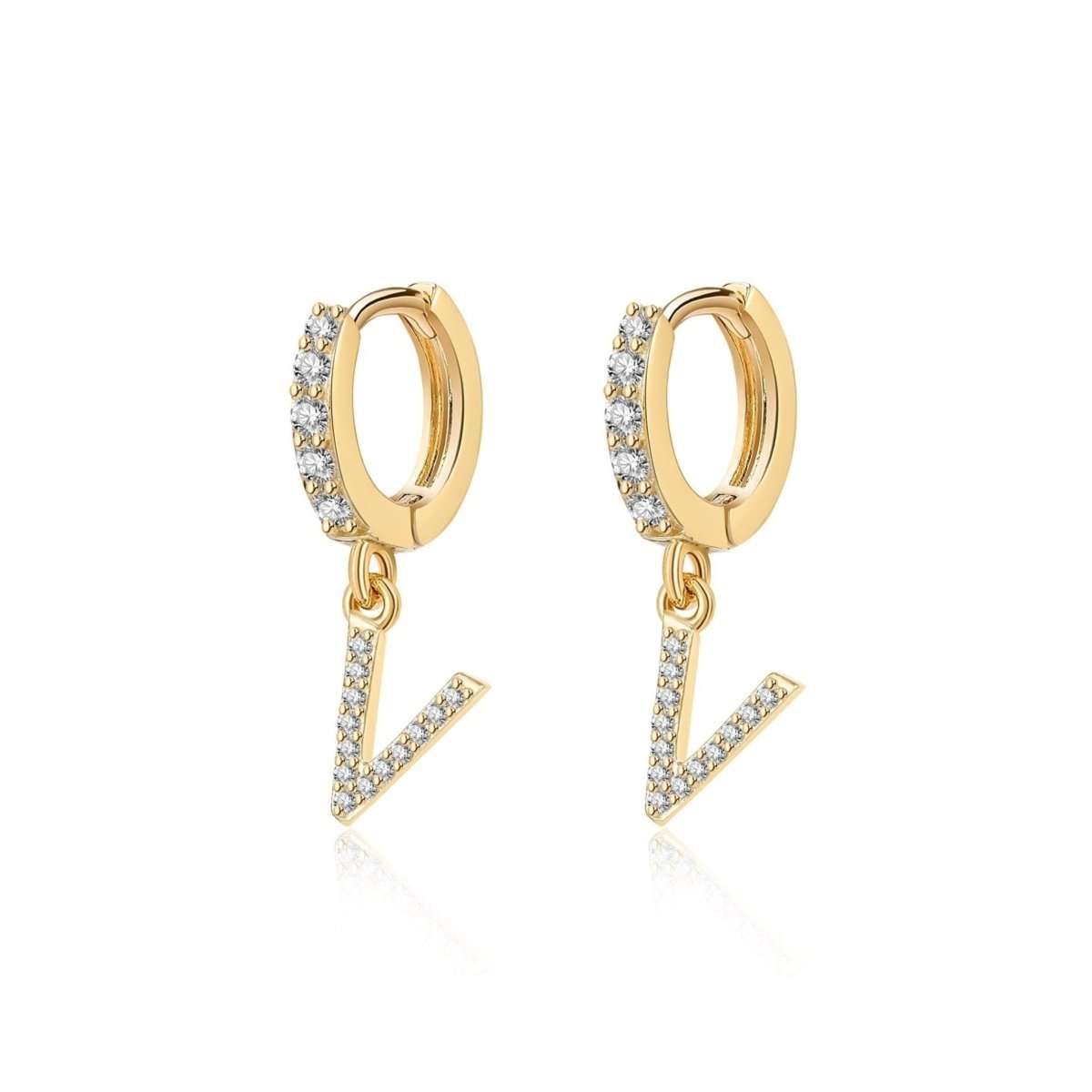 Pendientes Inicial Hoops