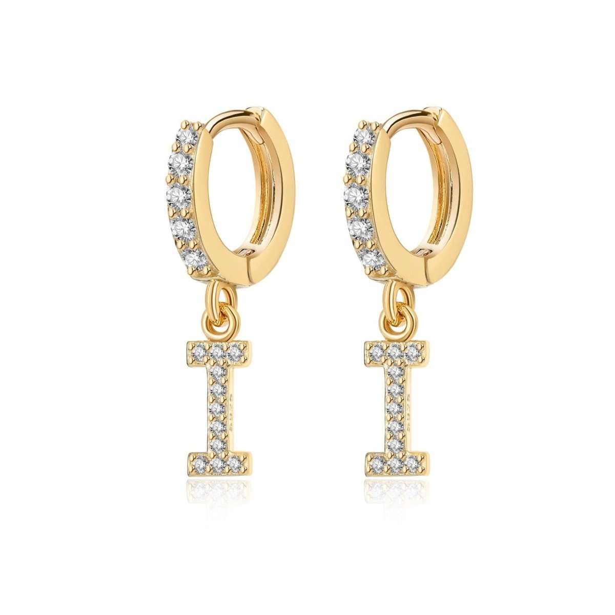 Pendientes Inicial Hoops