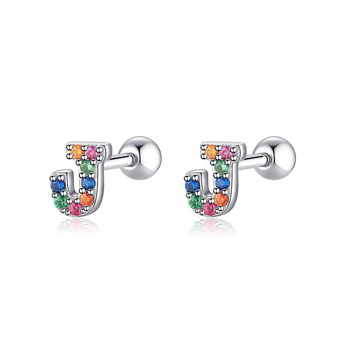 Pendientes Letritas Color