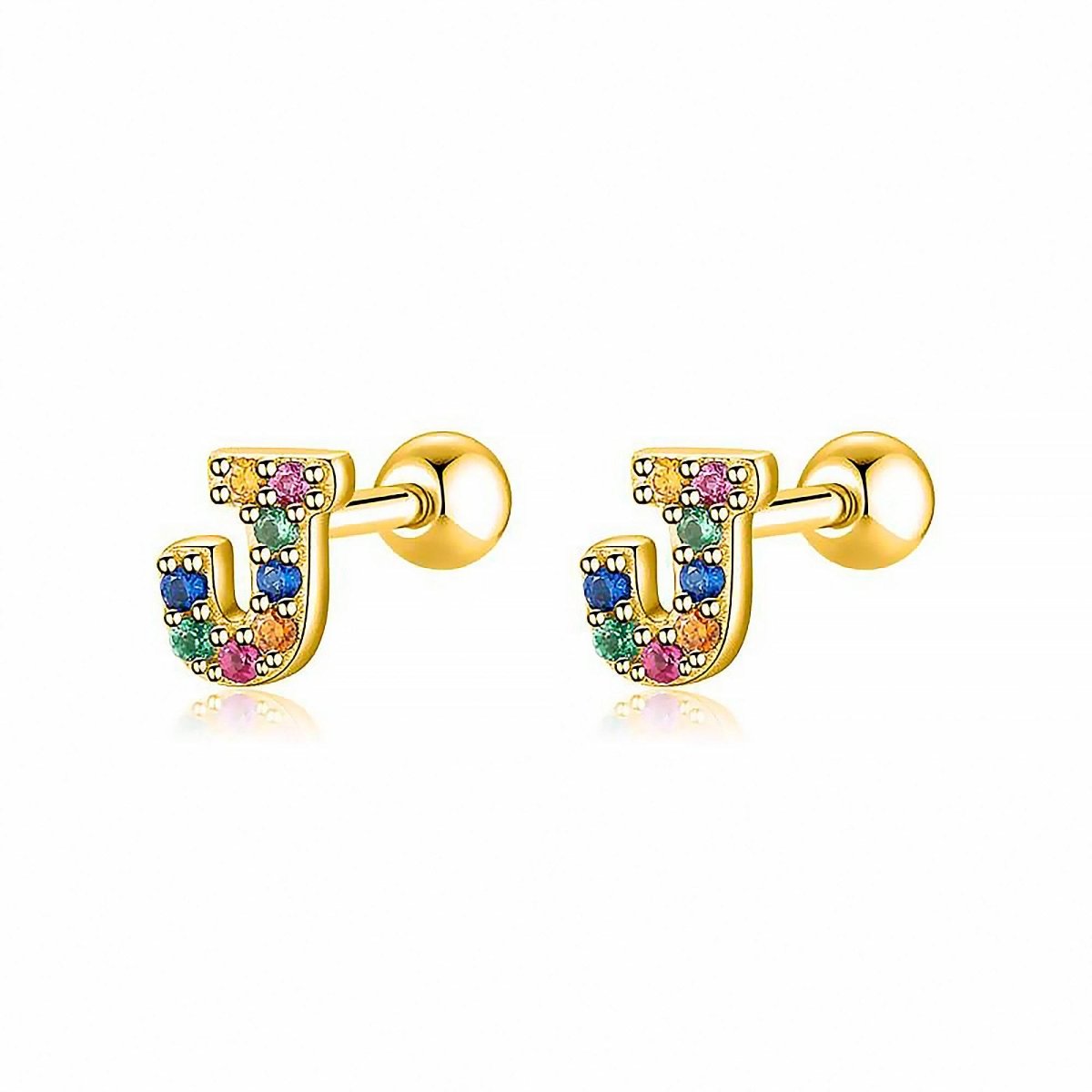 Pendientes Letritas Color
