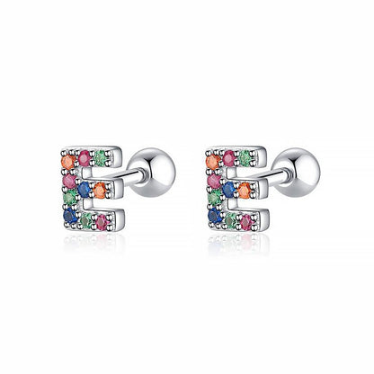 Pendientes Letritas Color