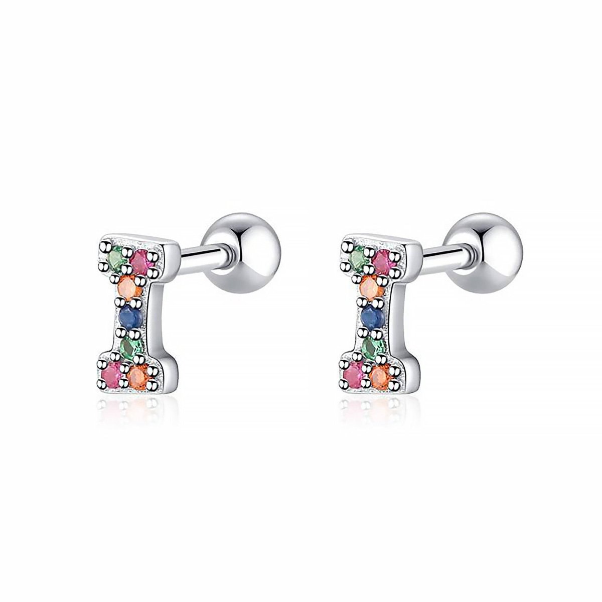 Pendientes Letritas Color