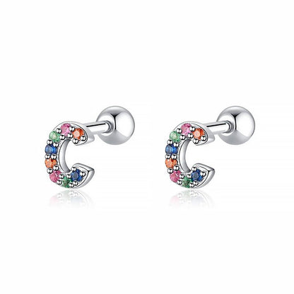 Pendientes Letritas Color