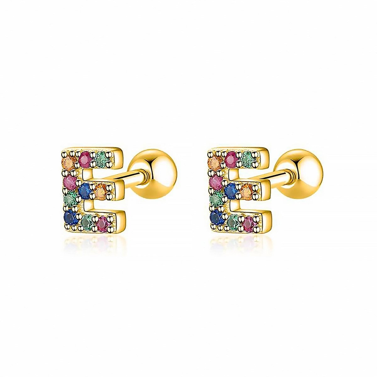 Pendientes Letritas Color