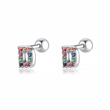 Pendientes Letritas Color