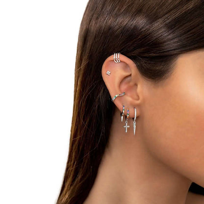 Pendientes Aros Pendulum